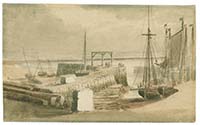 Margate Pier at Low water ca 1790 | Margate History